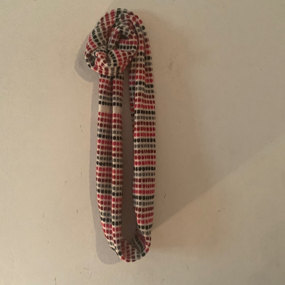 very colorful scarf